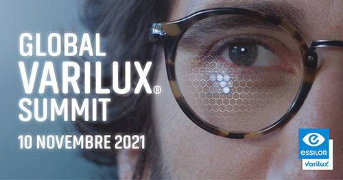 On November 10, Essilor will hold the first Global Varilux Summit on the Essilor Vision Care Center virtual platform.