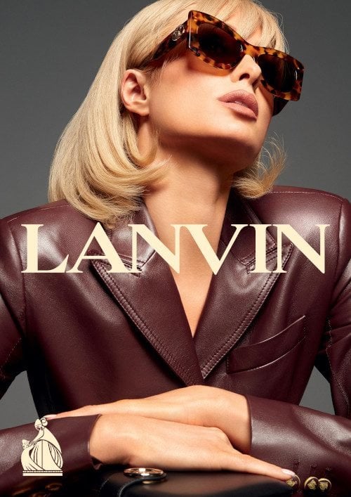 Lanvin sceglie Paris Hilton come volto per la campagna di comunicazione Primavera/Estate 2021.