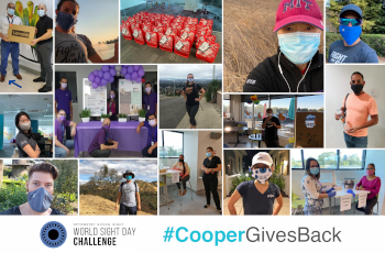 CooperVision’s employees contribute to Optometry Giving Sight’s 2020 World Sight Day Challenge.