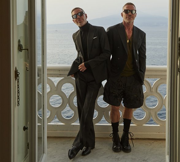 Dsquared2 celebrates its firstseason of partnership with Safilo, in Sorrento.