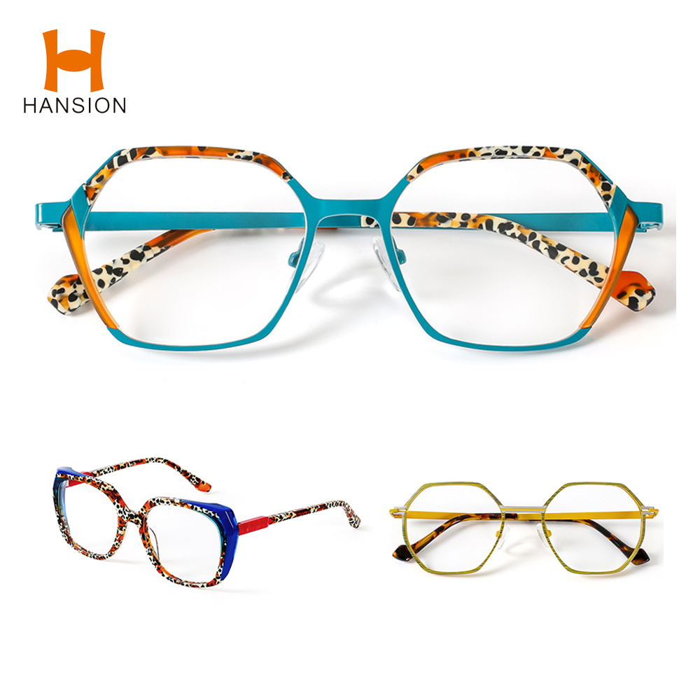 Hansion: colorful life, colorful eyeglass frames!