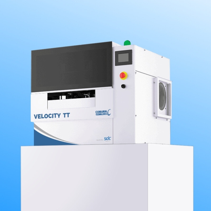 Coburn Technologies presenta Velocity TT, il nuovissimo spin coater da tavolo per lenti ottiche